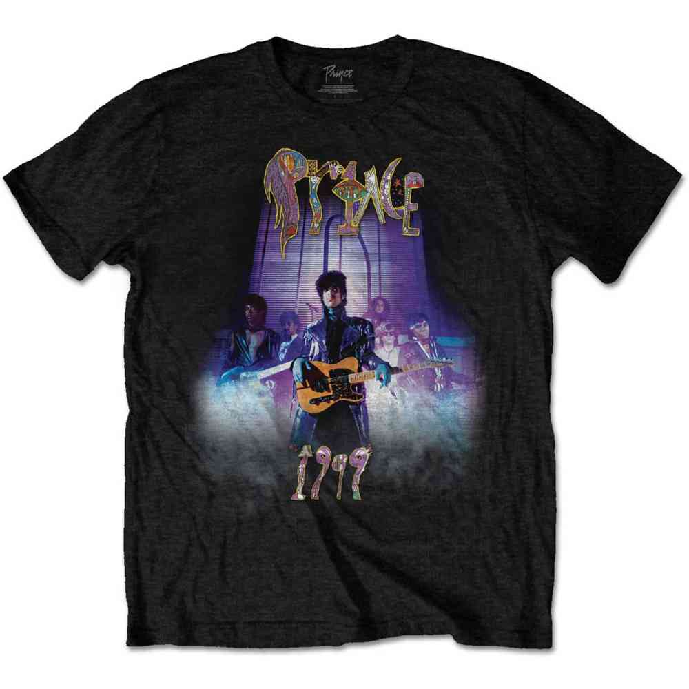 Prince - 1999 Smoke Heren Tshirt - Zwart